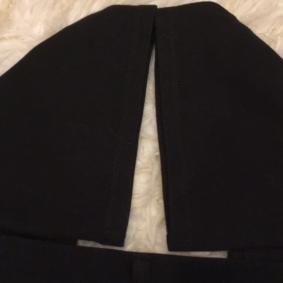 Ann Taylor LOFT Black Stretchy Trouser Career Pockets Lounge Size 4 Work Pants - Picture 8 of 8